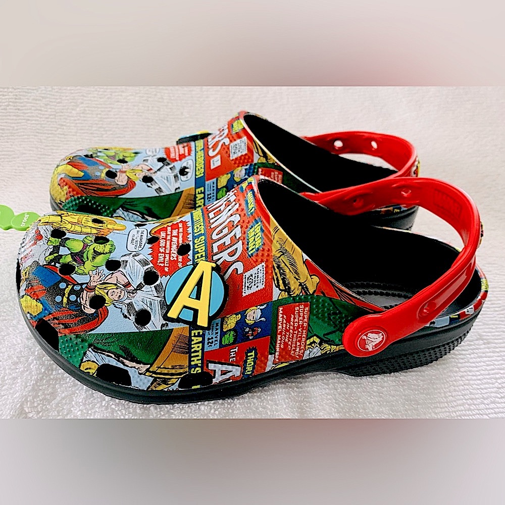 SALE - Disney Parks Marvel Avengers Crocs Classic Clog (Men 6/Women 8)